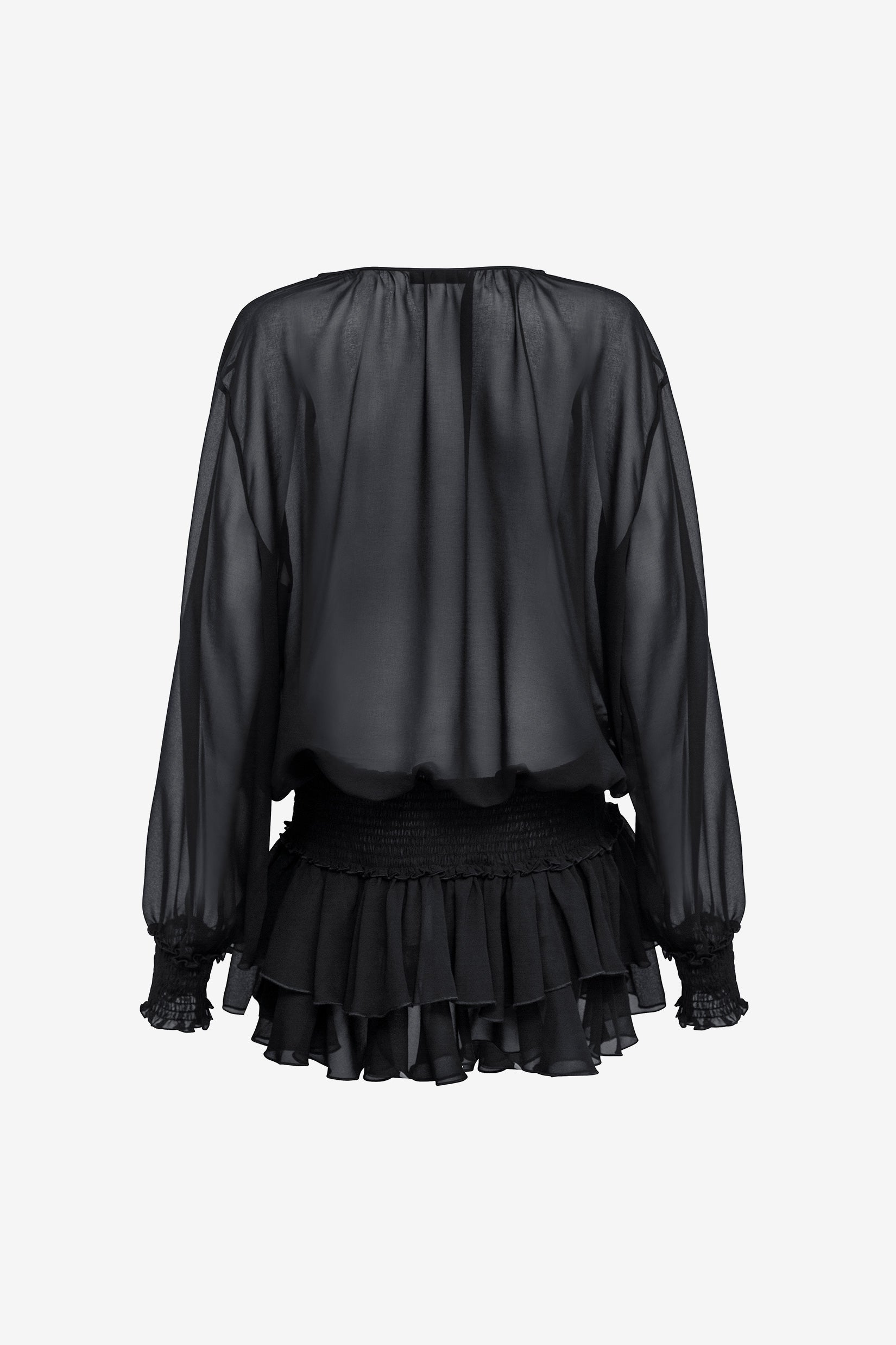 SELENE Chiffon Dress - Audrey Vallens