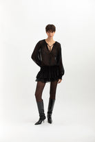 SELENE Chiffon Dress - Audrey Vallens