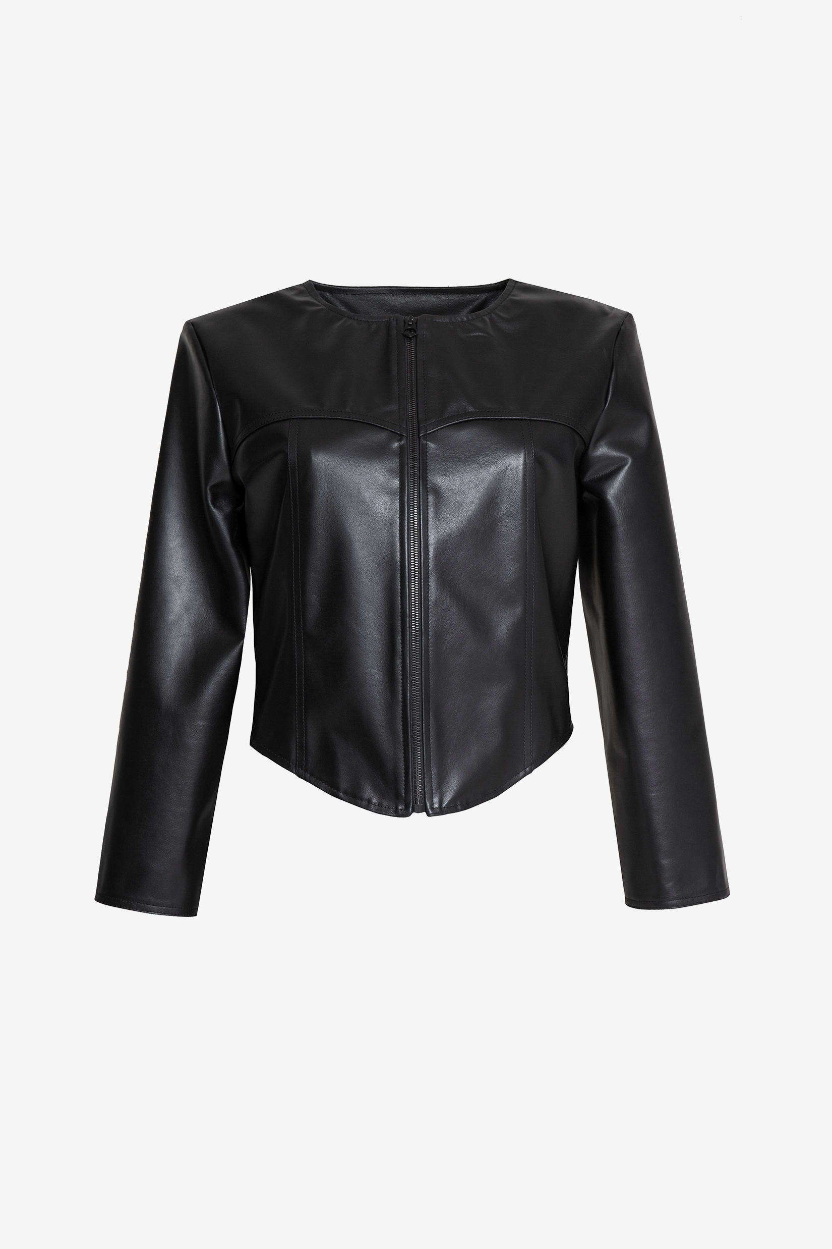 PHOENIX Leather Corset Jacket – Audrey Vallens