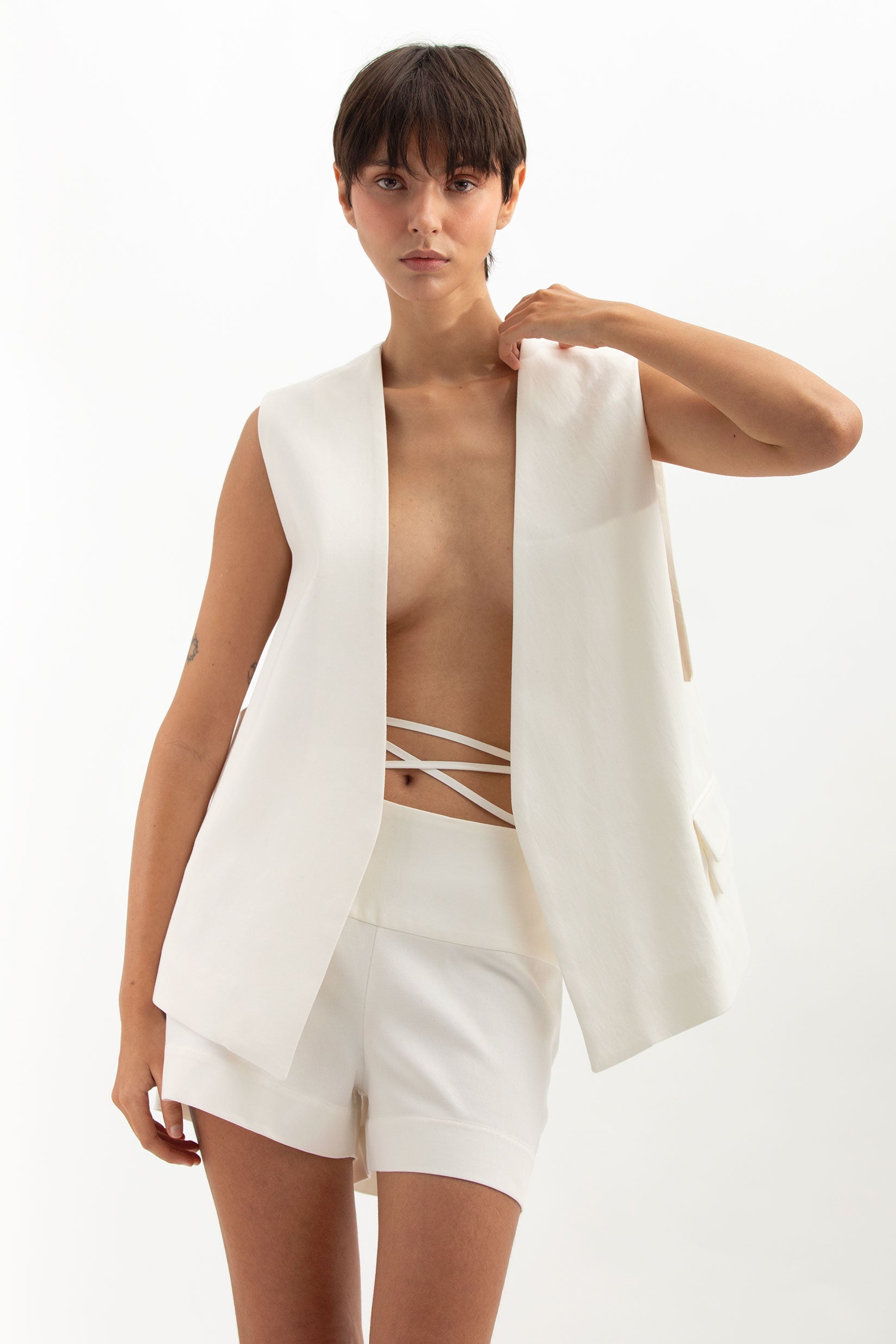 SELENE Twill Shorts - Audrey Vallens