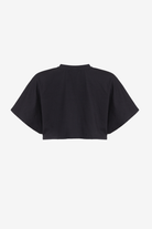 All-gen Gathered Detail Crop Tee - Audrey Vallens