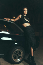 All-gen Gathered Seam Skirt - Audrey Vallens