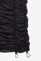 All-gen Gathered Seam Halter Dress - Audrey Vallens