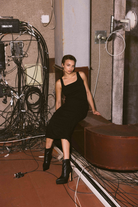 All-gen Cotton Silk Tank Top Dress - Audrey Vallens