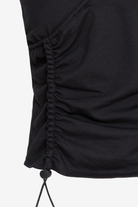 All-gen Gathered Seam Cotton Bustier - Audrey Vallens