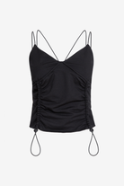 All-gen Gathered Seam Cotton Bustier - Audrey Vallens