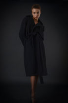 VENUS Boiled Wool Coat - Audrey Vallens