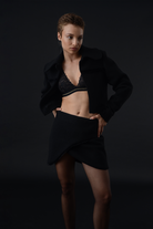 VENUS Boiled Wool Skirt - Audrey Vallens
