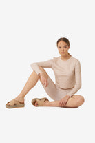 Signature Print Bike Shorts Basics - Audrey Vallens