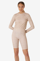 Signature Print Bike Shorts Basics - Audrey Vallens