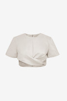 TAILORED Crossover Blouse - Audrey Vallens