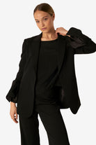 INNOCENCE Crepe Tailored Jacket - Audrey Vallens